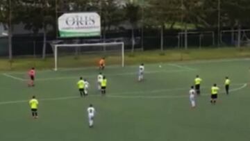 Nunca nos cansamos de ver esto: enorme gesto de un infantil italiano con el rival