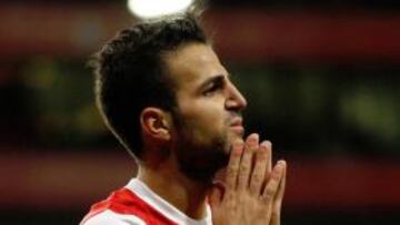 Cesc Fábregas estará de baja dos o tres semanas