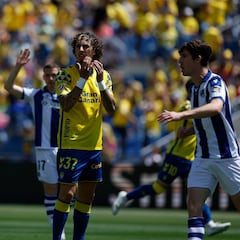 Aprobados y suspensos de Las Palmas: desastre colectivo. Primer gol de McBurnie