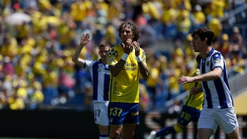 06/04/2025 FUTBOL PRIMERA DIVISION TEMPORADA 24/25 PARTIDO UD LAS PALMAS - REAL SOCIEDAD