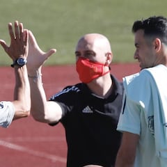 Luis Rubiales respalda a Luis Enrique todas las sesiones previas