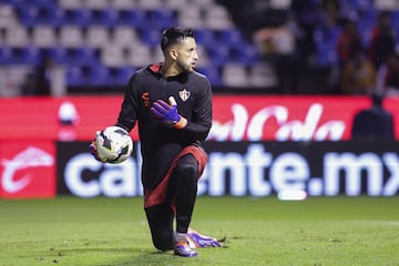  Camilo Vargas  of Atlas during the 4th round match between Puebla and Atlas as part of the Liga BBVA MX, Torneo Apertura 2024 at Cuauhtemoc Stadium on July 19, 2024 in Puebla, Puebla, Mexico.