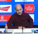 La irónica respuesta de Pep Guardiola a un periodista