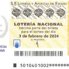 Lotería Nacional: comprobar los resultados del sorteo de hoy, sábado 3 de febrero