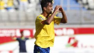 Masoud celebra el 1-0.