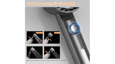 Así es la alcachofa de ducha purificante que triunfa por ser antical y proteger la piel