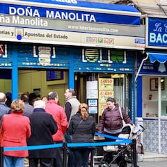 Lotería de Navidad 2021: colas en Doña Manolita en pleno agosto