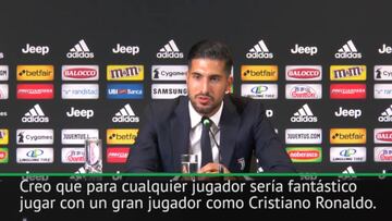Emre Can: "Sería fantástico jugar con Cristiano Ronaldo"