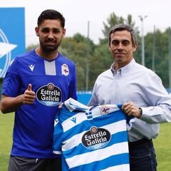 Nolaskoain: “Tenía claro que quería jugar en el Deportivo”