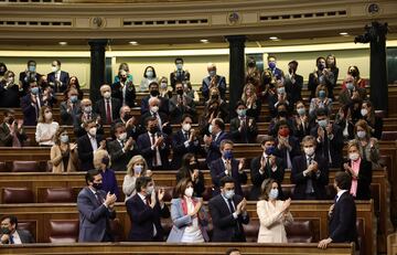 Último día de Pablo Casado como líder del Partido Popular y de la oposición en el Congreso de los Diputados.