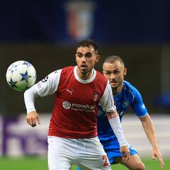 Málaga y Braga mantienen diferencias por Horta