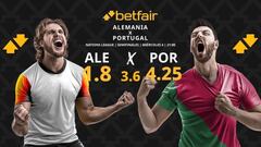 Alemania vs. Portugal: horario, dónde ver, pronósticos y cuadro