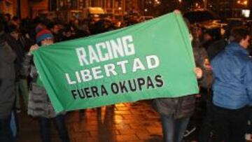 El Racing agradece las muestras de "solidaridad" del fútbol