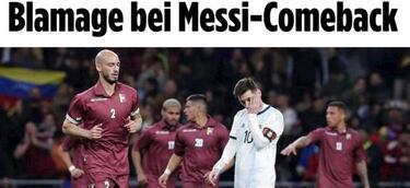 La prensa mundial, sin piedad: "Messi no puede tapar el bosque"