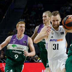 Resumen del Real Madrid vs. Unicaja, jornada 31 de Liga Endesa