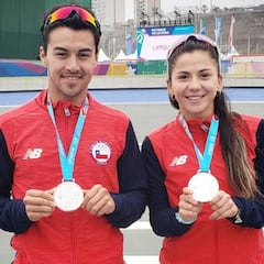 Los jóvenes que brillaron con medalla de plata en el patinaje
