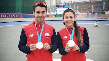 Los jóvenes que brillaron con medalla de plata en el patinaje