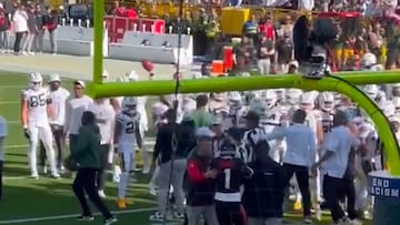 Se desata pelea entre jugadores de Green Bay Packers y Houston Texans antes del juego