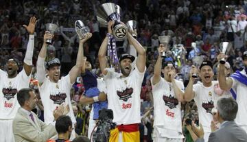 Laso steered Real Madrid to their 9th Euroleague title in 2015
