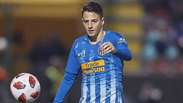 Santiago Arias, ante el Sant Andreu.
