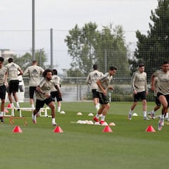 Refuerzo físico y táctico de Zidane para recibir al Eibar