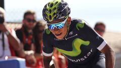 Nairo Quintana reina en La Camperona y es maillot rojo