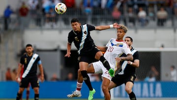 Guatemala vs. Venezuela, intenso cierre de partido