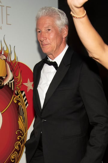 El actor estadounidense Richard Gere y Alejandra Silva durante la Gala de premios Starlite.