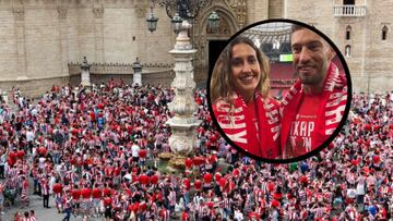 Los novios virales de la Copa del Rey, invitados a San Mamés: “Os habéis ganado nuestro cariño”