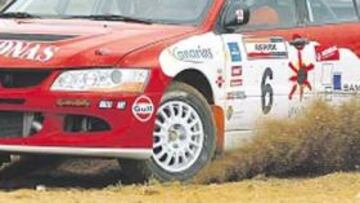 <b>EL MEJOR. </b>Samuel Lemes ha realizado una gran temporada con el Mitsubishi.