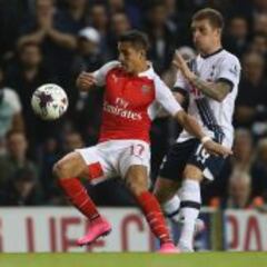 Alexis iguala histórico récord de David Pizarro en Champions