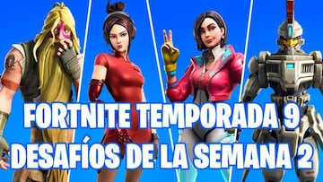 Fortnite Battle Royale: Desaf&iacute;os de la Semana 2 de la Temporada 9