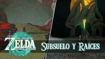 the legend of zelda tears of the kingdom nintendo switch guia explorar subsuelo todas las raices