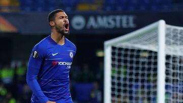 Soccer Football - Europa League - Group Stage - Group L - Chelsea v BATE Borisov - Stamford Bridge, London, Britain - October 25, 2018  Chelsea&#039;s Ruben Loftus-Cheek reacts               REUTERS/Eddie Keogh