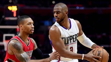 Chris Paul ante Damian Lillard.