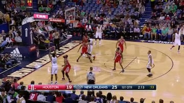 Resumen del New Orleans Pelicans - Houston Rockets