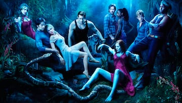 Los protagonistas de la serie 'True Blood'