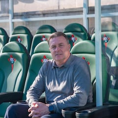 Cristóbal Parralo, tres años en el Racing de Ferrol de milagro en milagro