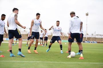 Galería fotográfica del entrenamiento de la Selección