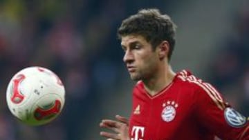 Thomas M&uuml;ller, internacional alem&aacute;n y jugador del Bayern Munich.