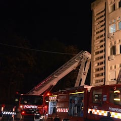 Diez enfermos con coronavirus mueren tras incendiarse una UCI en un hospital de Rumanía