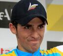 Contador se pone a punto en Navacerrada