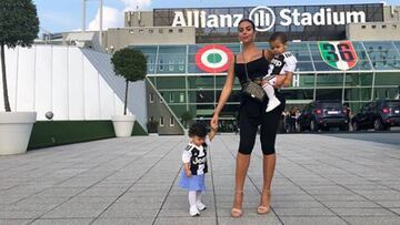 Georgina Rodríguez celebra el fin de la sequía de Cristiano Ronaldo junto a sus hijos.