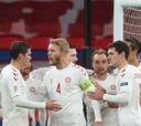 Dinamarca ganó en Wembley... con un gol de Christian Eriksen