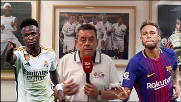 Roncero escoge entre el XI histórico de Madrid y Barça: en dos no ganan los blancos y no son los que estás pensando