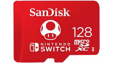 La tarjeta microSDXC de SanDisk para Nintendo Switch con 124.000 valoraciones en oferta