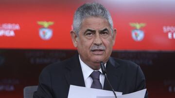 El presidente del Benfica, Luis Filipe Vieira.