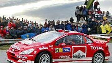 <b>RALLY DE AUSTRALIA. </b>Marcus Gronholm, que terminó segundo en Catalunya, ha sido el más rápido en la jornada inaugural.