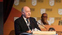Joan Soteras, nuevo presidente de la Federaci&oacute;n Catalan de F&uacute;tbol. 