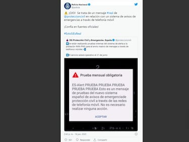 Por qué el Gobierno avisa por SMS y no por WhatsApp sobre alertas de emergencias